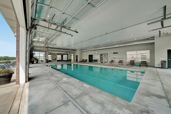 Indoor/outdoor pool - year round